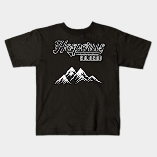 Hesperus Colorado Kids T-Shirt